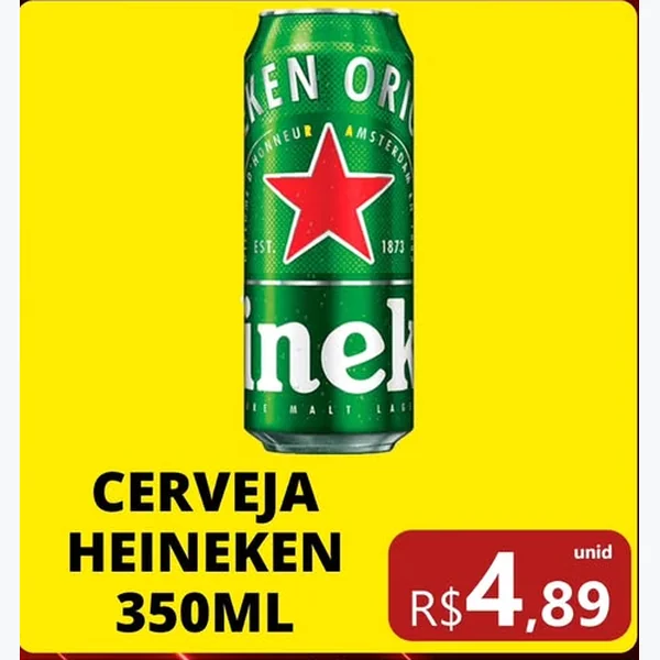 Cerveja Heineken 350 ml