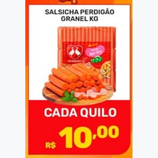 Recorte do encarte de Salsicha Perdigão