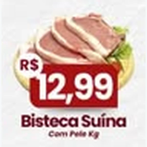 Bisteca Suína com Pele