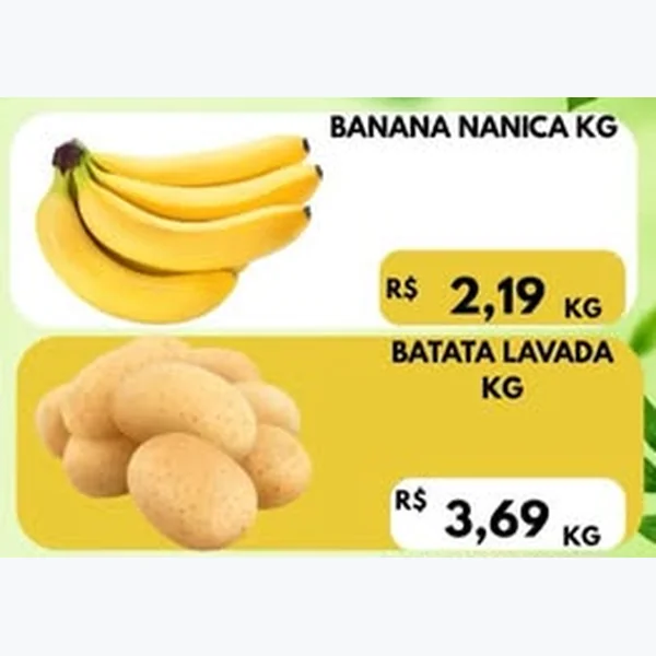 Recorte do encarte de Banana Nanica