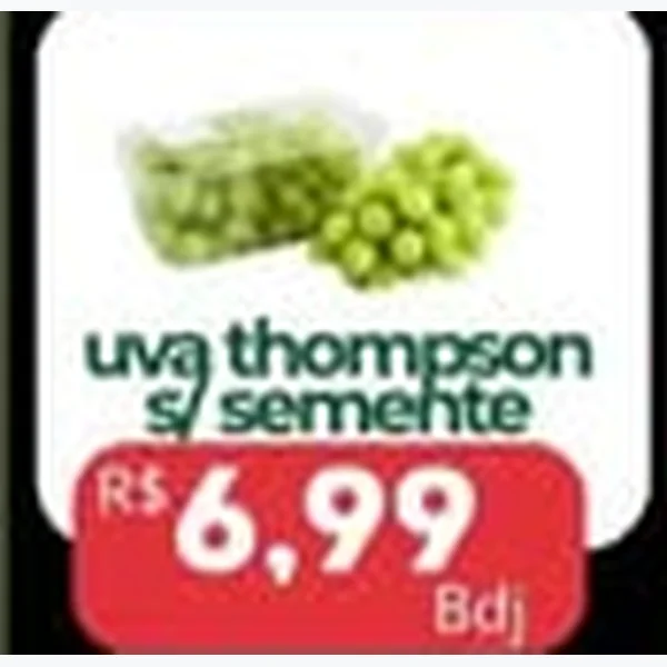 Uva Thompson S/ Semente