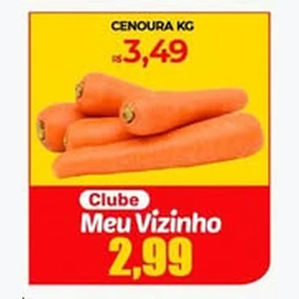 Recorte do encarte de Cenoura