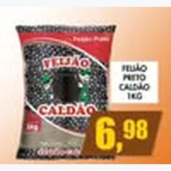 Feijão Preto Caldão 1 kg
