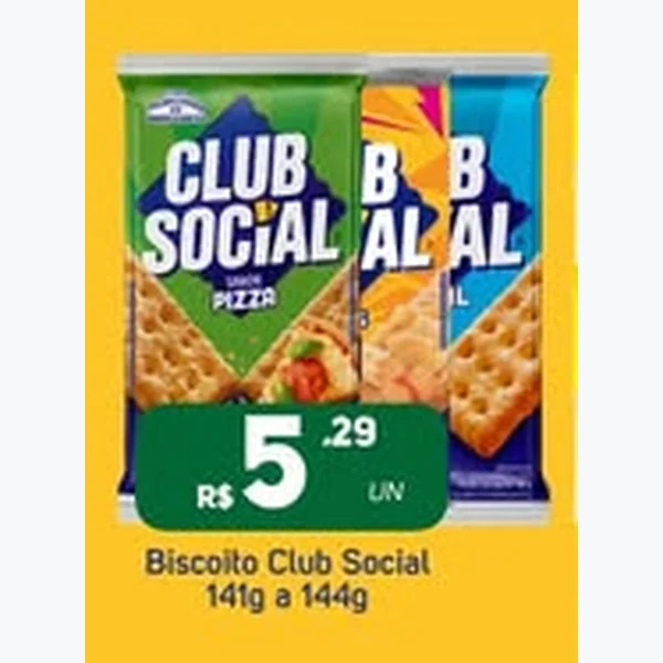 Biscoito Club Social 141 g