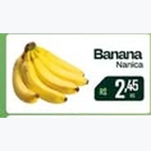 Recorte do encarte de Banana Nanica