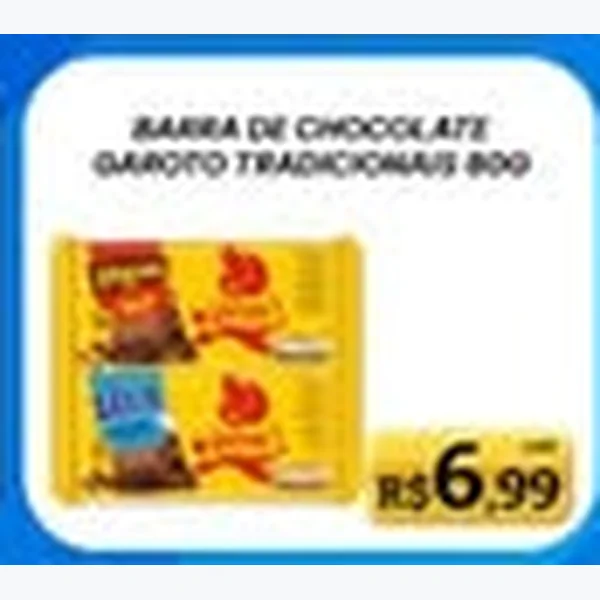 Barra de Chocolate Tradicional Garoto