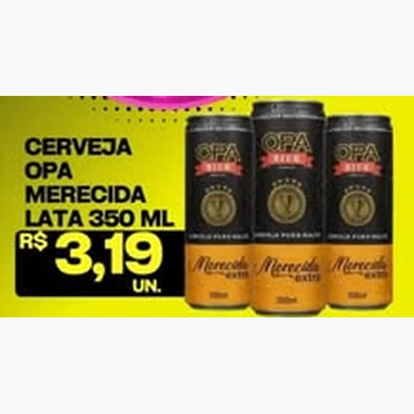 Cerveja Opa 350 ml