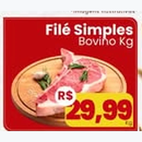 Filé Simples Bovino