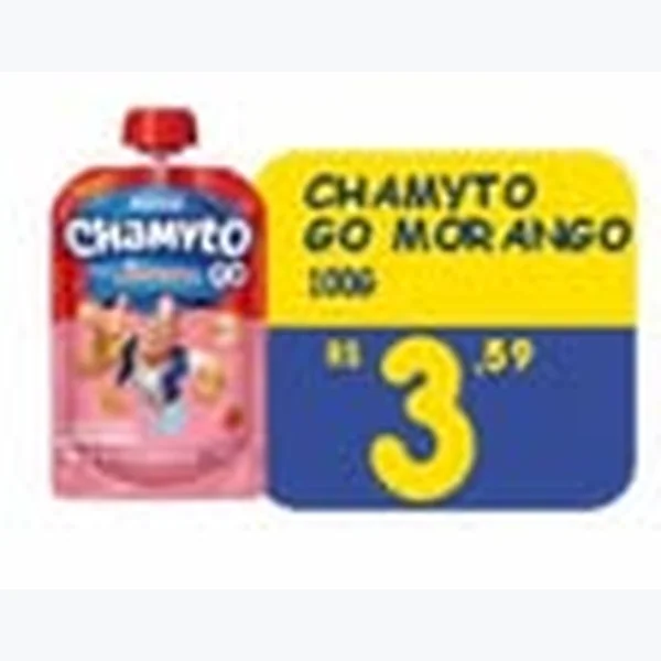 Iogurte Go Morango Chamyto 100 g