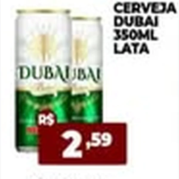 Cerveja Lata Dubai 350 ml