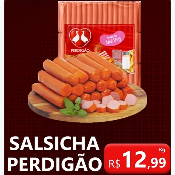 Salsicha Hot Dog Perdigão
