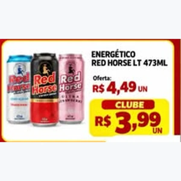 Energético Red Horse 473 ml