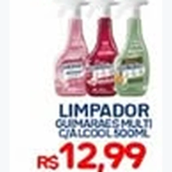 Recorte do encarte de Limpador Guimarães 500 ml
