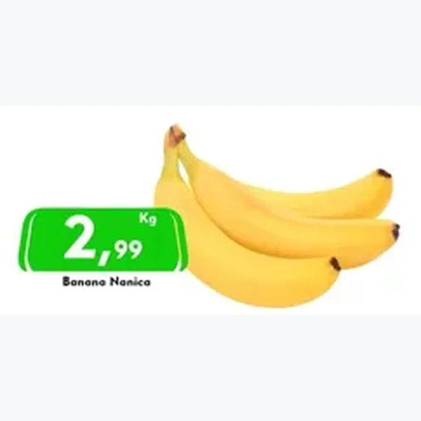 Recorte do encarte de Banana Nanica