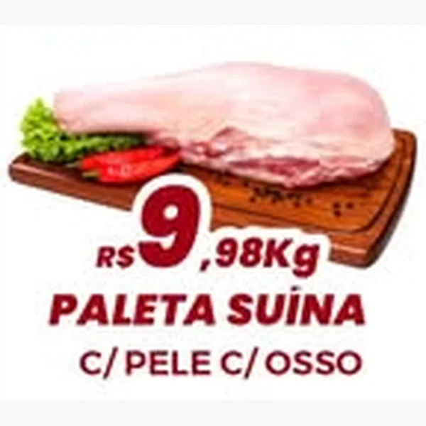Paleta Suína com Pele com Osso