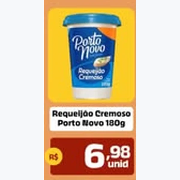 Requeijão Cremoso Porto Novo 180 g