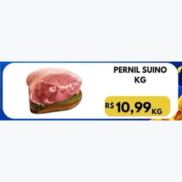 Recorte do encarte de Pernil Suíno