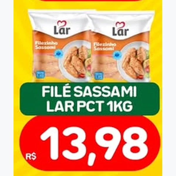 Filé Sassami Lar 1 kg