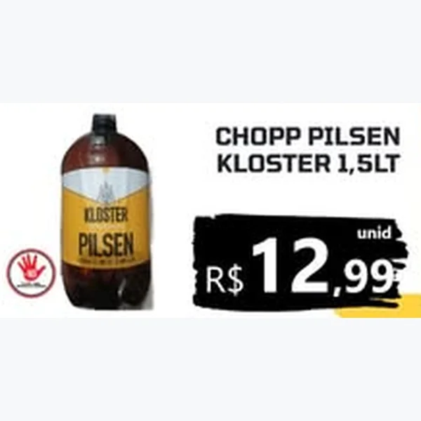 Chopp Pilsen Kloster 1,5 L