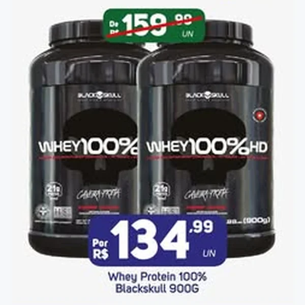 Whey Protein 100% Hd Blackskull 900 g