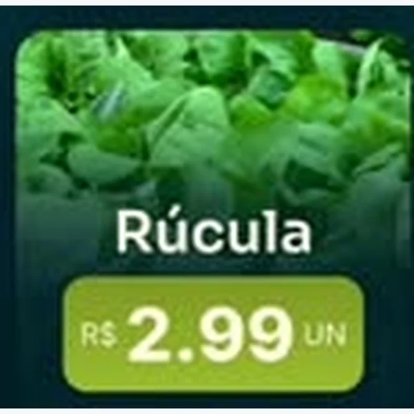 Recorte do encarte de Rúcula