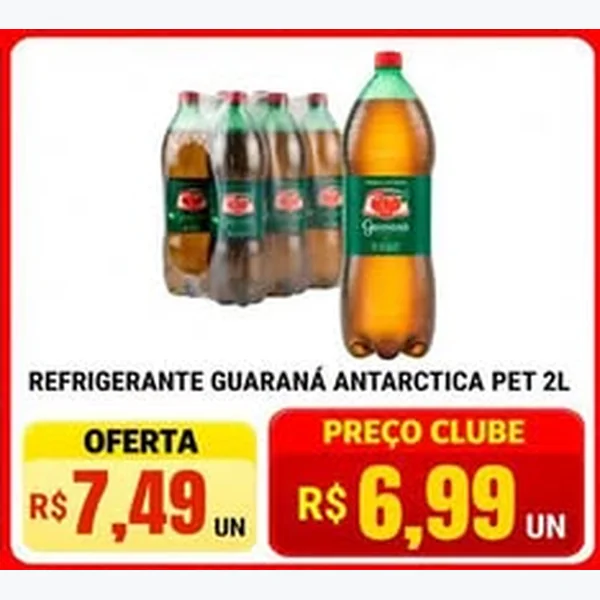Refrigerante Guaraná Antarctica 2 L