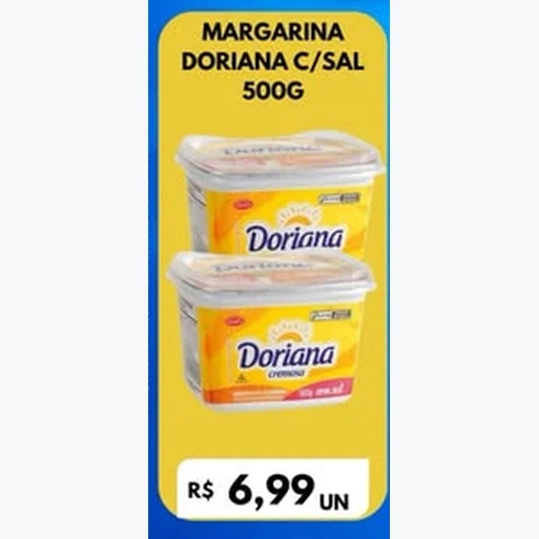 Margarina com Sal Doriana 500 g