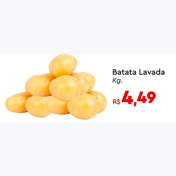 Recorte do encarte de Batata Lavada