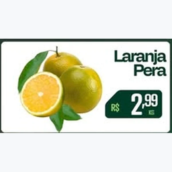 Recorte do encarte de Laranja Pera