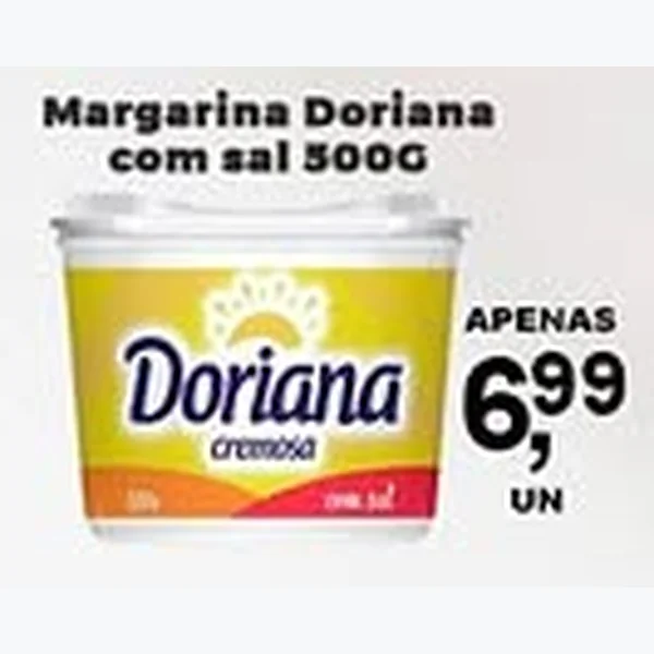 Recorte do encarte de Margarina com Sal Doriana