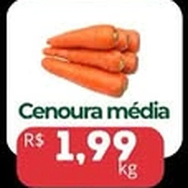 Cenoura Média