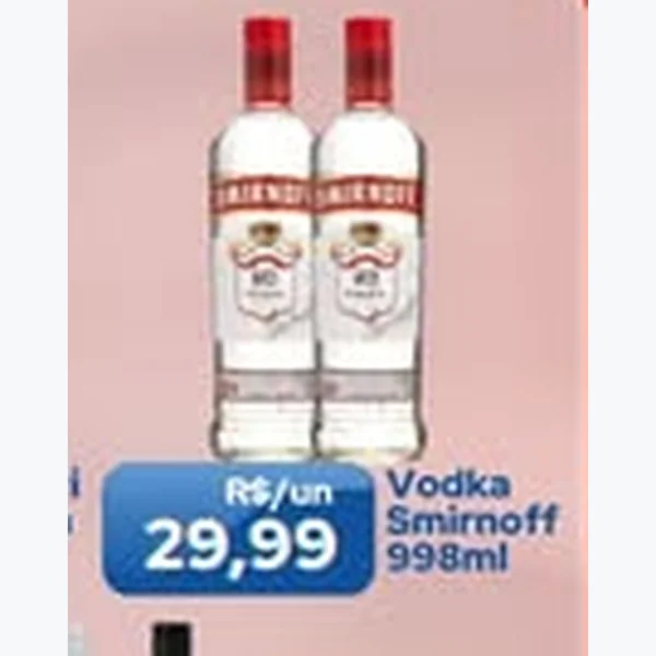 Vodka Smirnoff 998 ml