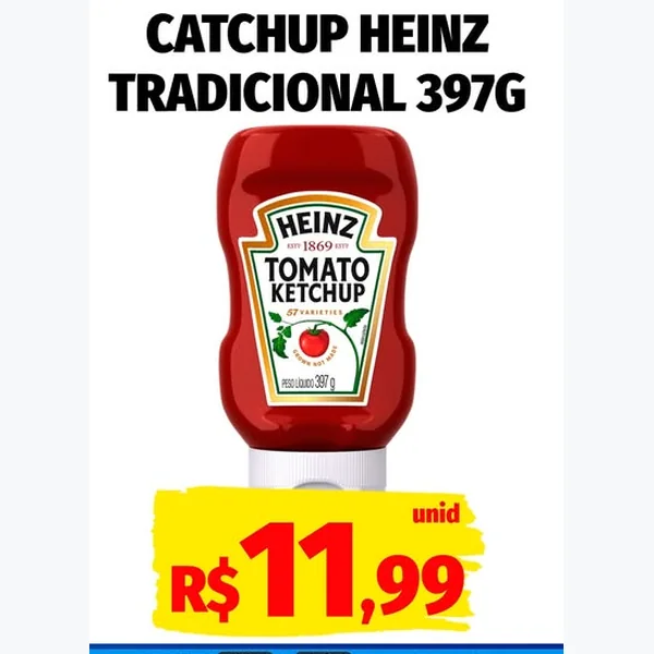 Catchup Tradicional Heinz 397 g