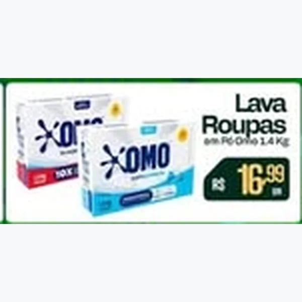 Lava Roupas Omo 1,4 kg
