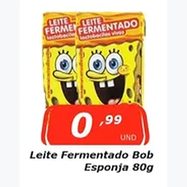 Leite Fermentado Bob Esponja 80 g