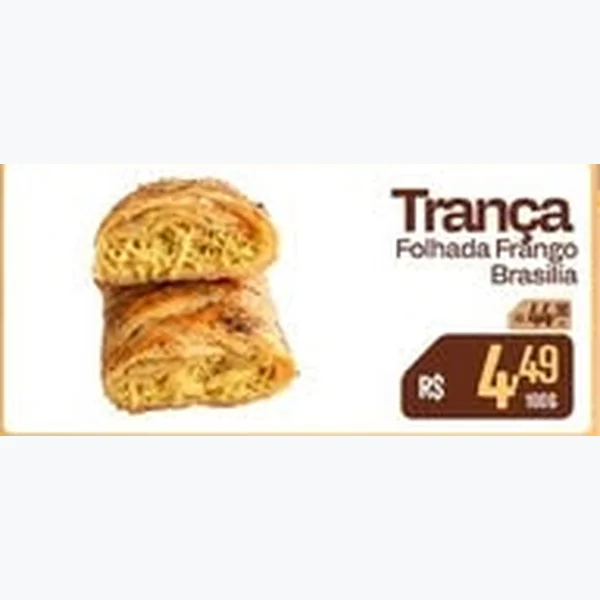 Trança Folhada Frango Brasília