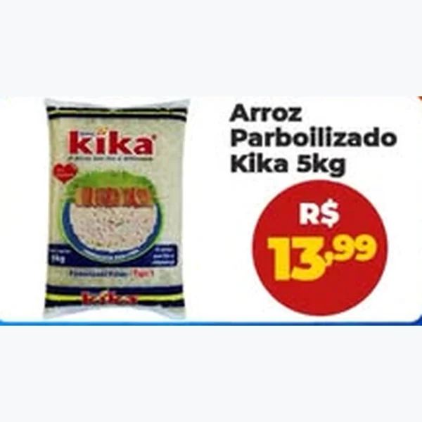 Arroz Parboilizado Kika 5 kg