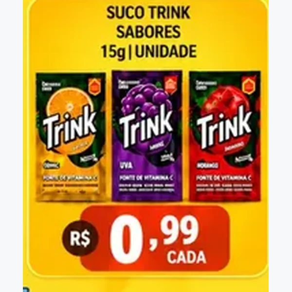 Suco em Pó Trink 15 g