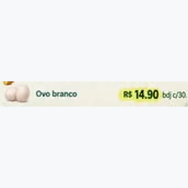 Ovos Brancos 30 un