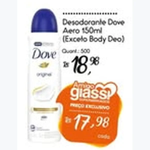 Desodorante Aero Dove 150 ml