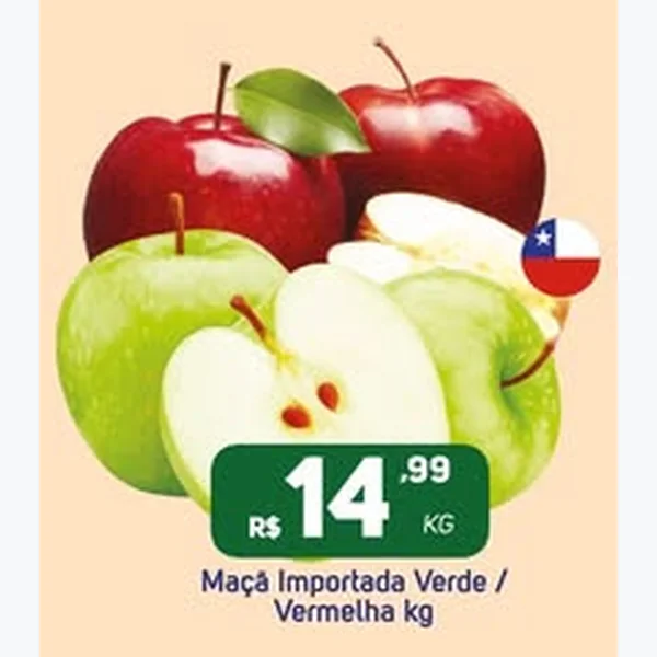 Recorte do encarte de Maçã Verde