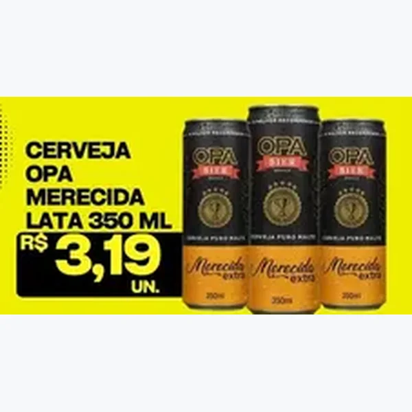 Cerveja Opa 350 ml