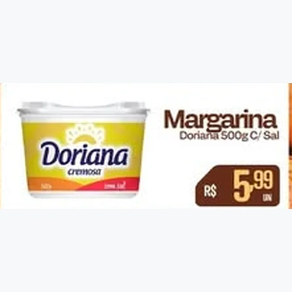 Margarina C/ Sal Doriana 500 g
