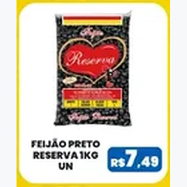 Feijão Preto Reserva 1 kg