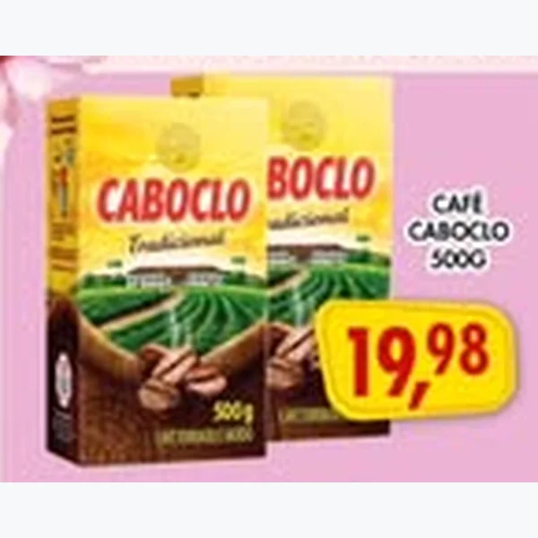 Recorte do encarte de Café Tradicional Caboclo 500 g
