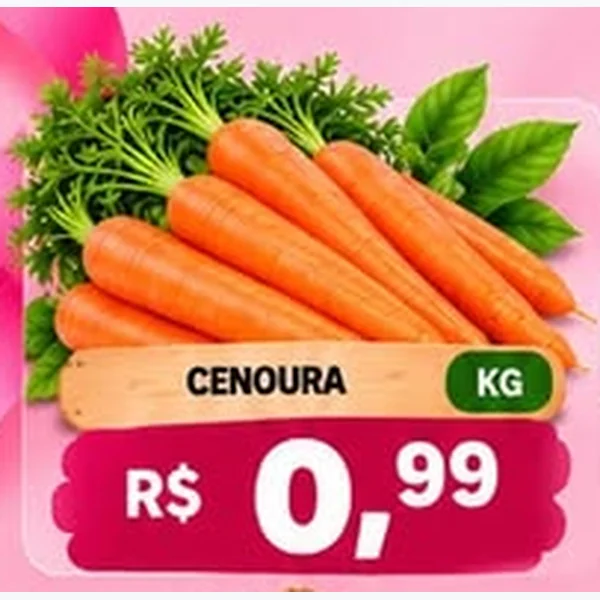 Recorte do encarte de Cenoura
