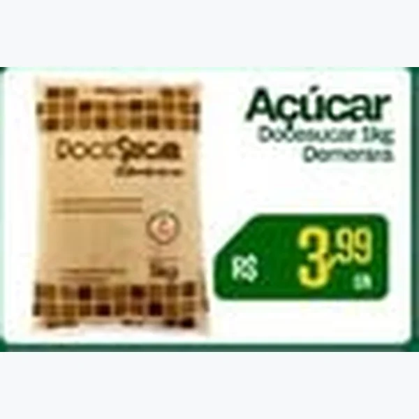 Açúcar Demerara Doceçúcar 1 kg