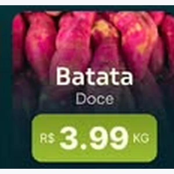 Recorte do encarte de Batata Doce