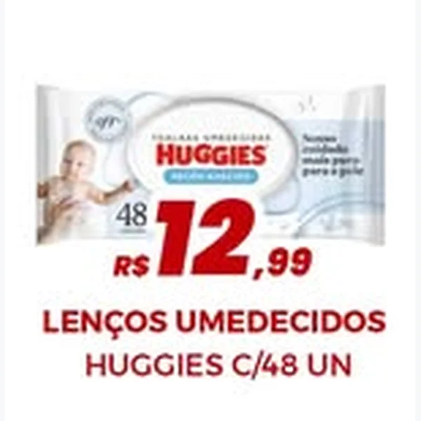 Lenços Umedecidos Huggies 48 un