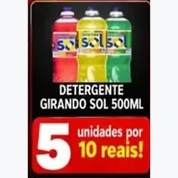 Detergente Girando Sol 500 ml